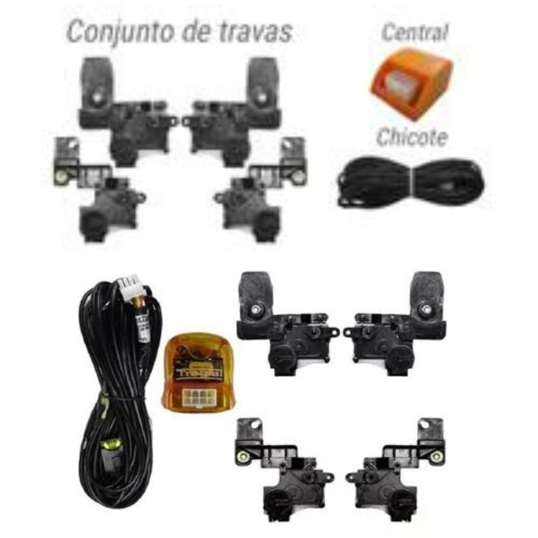 KIT TRAVA ELETRICA TW4G5 MN - GOL / VOYAGE G5 G6 4 PORTAS - Image 4