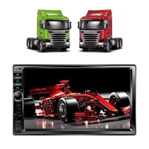 Multimídia 2din Mp5 Usb Bt Android Ios Sd Caminhao P250